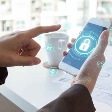 lock on smartphone mobile phone antivirus